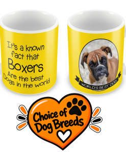 The Best Dogs In The World & It's a Known Fact Personalised Photo Mug